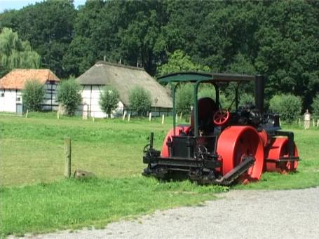 Niederrheinisches Freilichtmuseum : Blick über die Museumsanlage